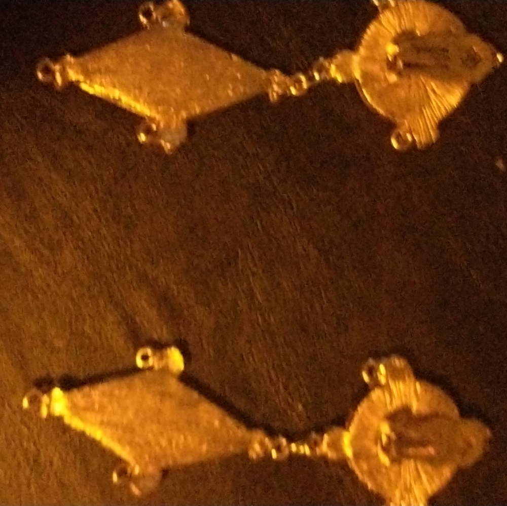 Gold clip ons